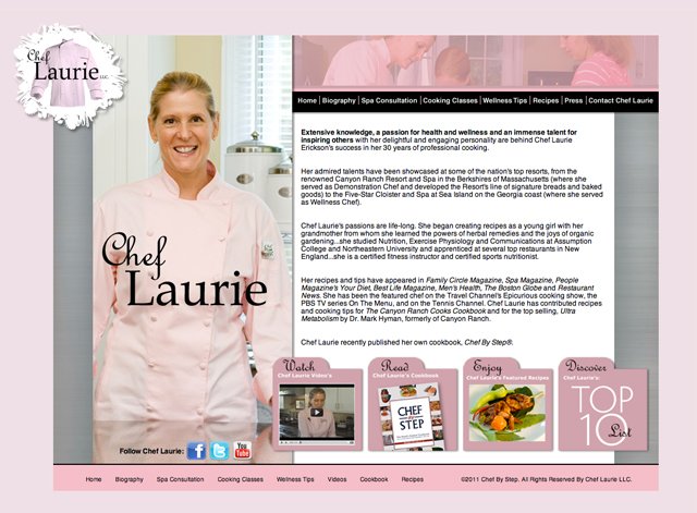 Chef Laurie Home Page